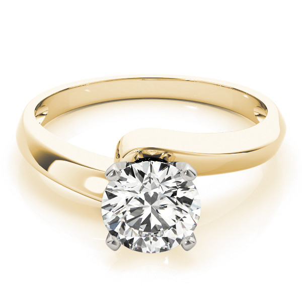 Ovelle Natural 4 Prong  Diamond Ring